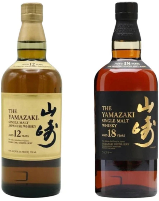 Yamazaki 12 Year & Yamazaki 18 Year – Party Bundle (2 x 750ml)