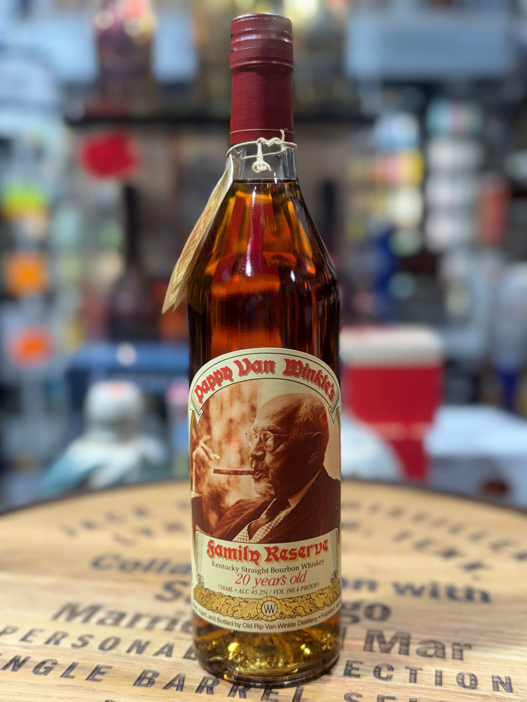 Old Rip Pappy Van Winkle Bourbon Family Reserve Kentucky 20 Year 750ml