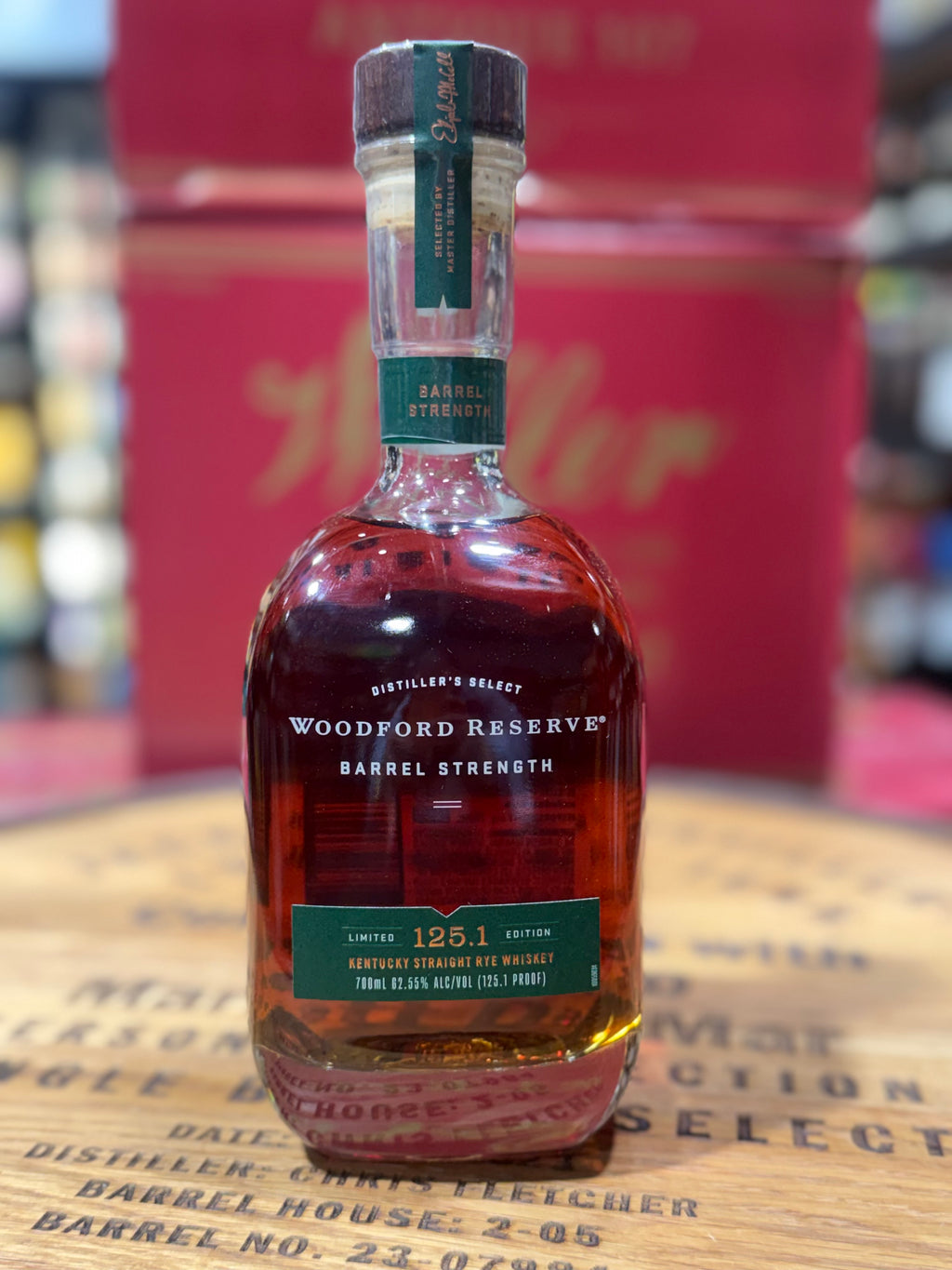 Woodford Reserve Barrel Strength Rye Limited Edition 125.1 Proof (700 ml)