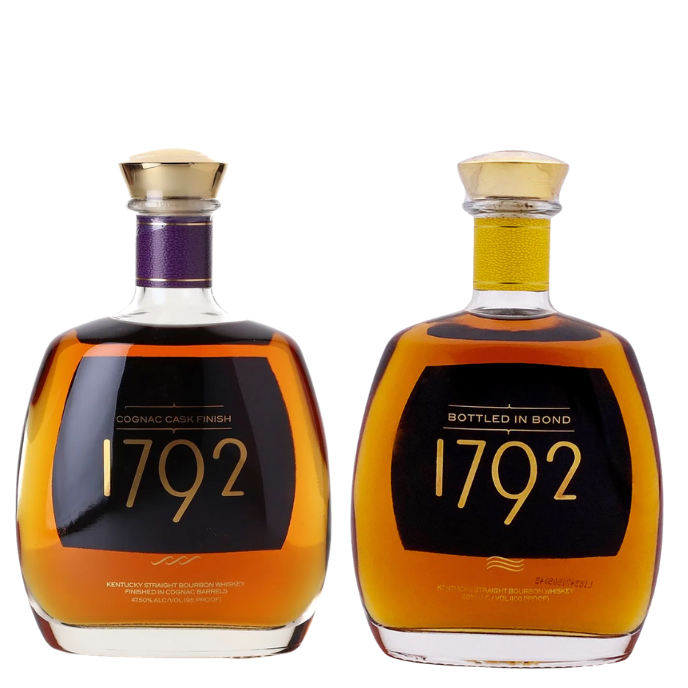 1792 Cognac Cask Finish & 1792 Bottled in Bond – 2 Bottle Bundle (2 × 750 mL)