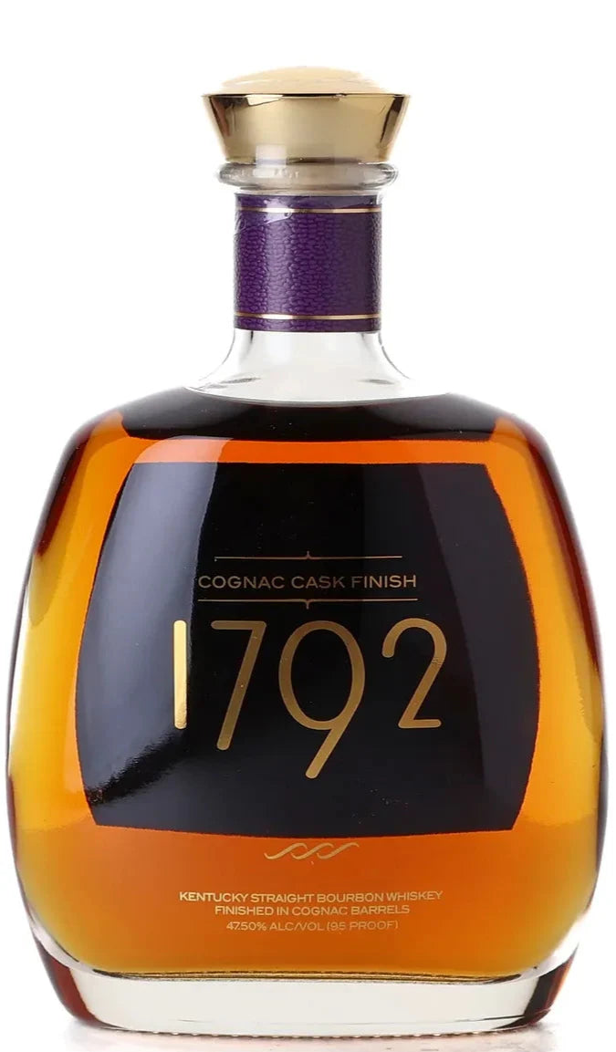 1792 Cognac Cask Finish Kentucky Straight Bourbon – 47.5% ABV (95 Proof), 750 mL