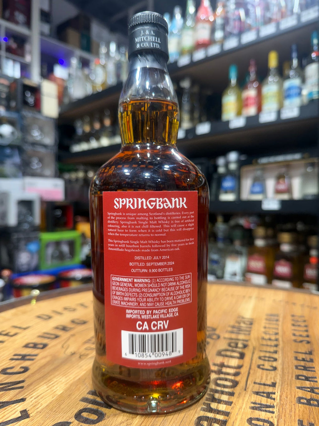Spring Bank 10 year Amontillado Cask Matured - Limited edition 2024 (700ml)