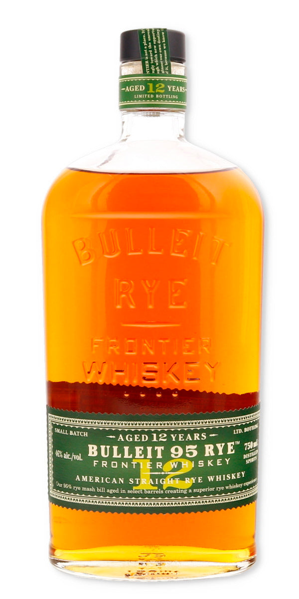 Bulleit 12 Year Kentucky Straight Rye Whiskey New Packaging