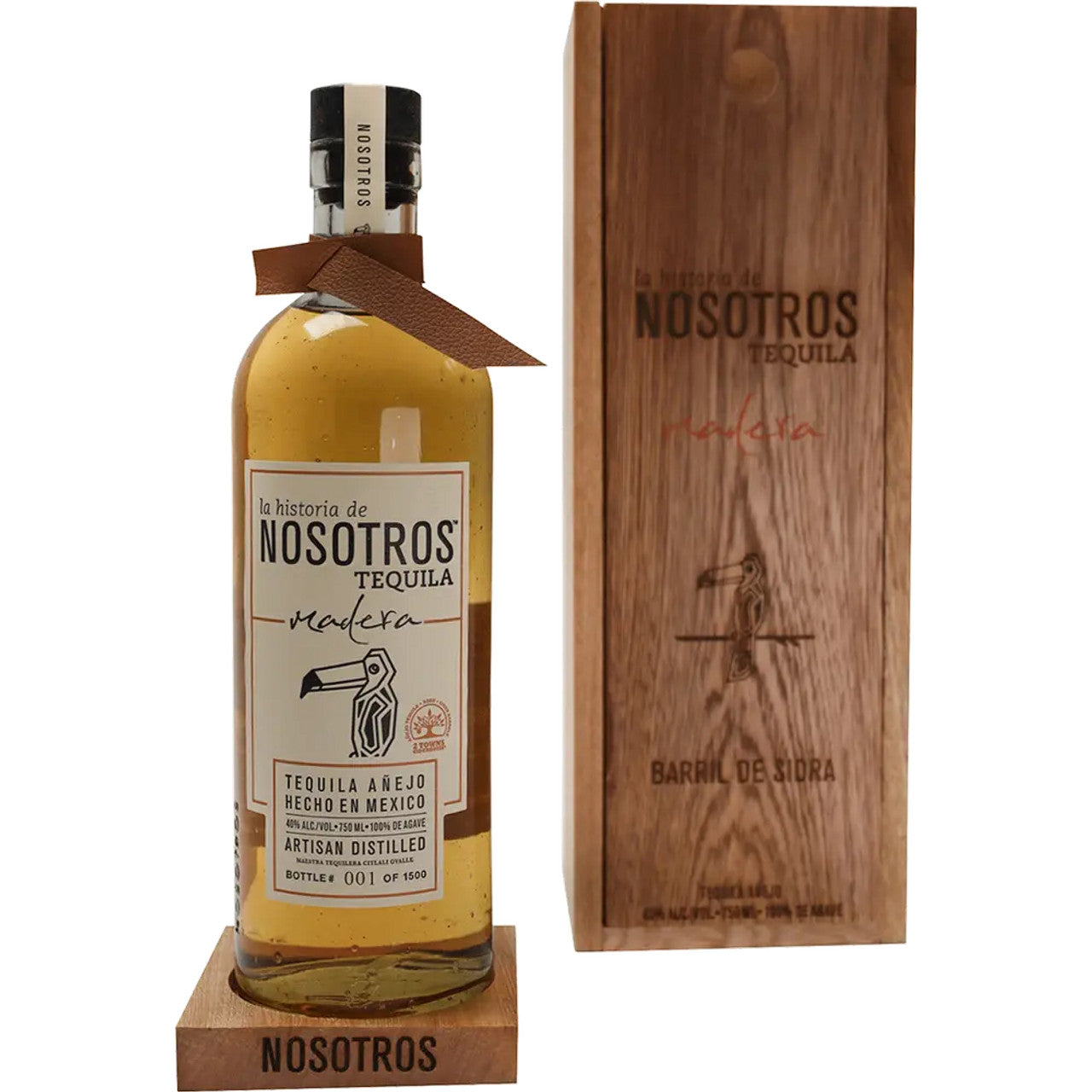 Nosotros Madera Tequila Añejo Aged in Cider Barrel 750ml