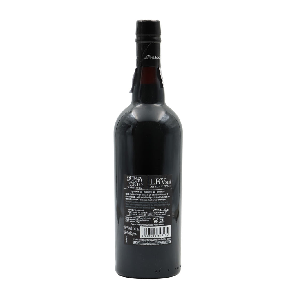 Quinta da Gaivosa LBV Port 2018 750ml