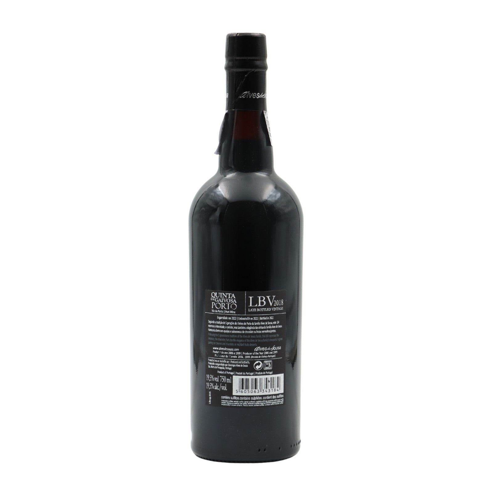 Quinta da Gaivosa LBV Port 2018 750ml