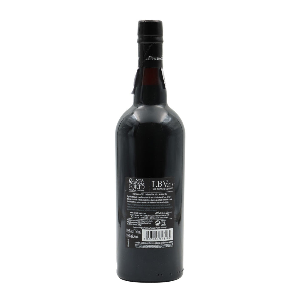 Quinta da Gaivosa LBV Port 2018 750ml
