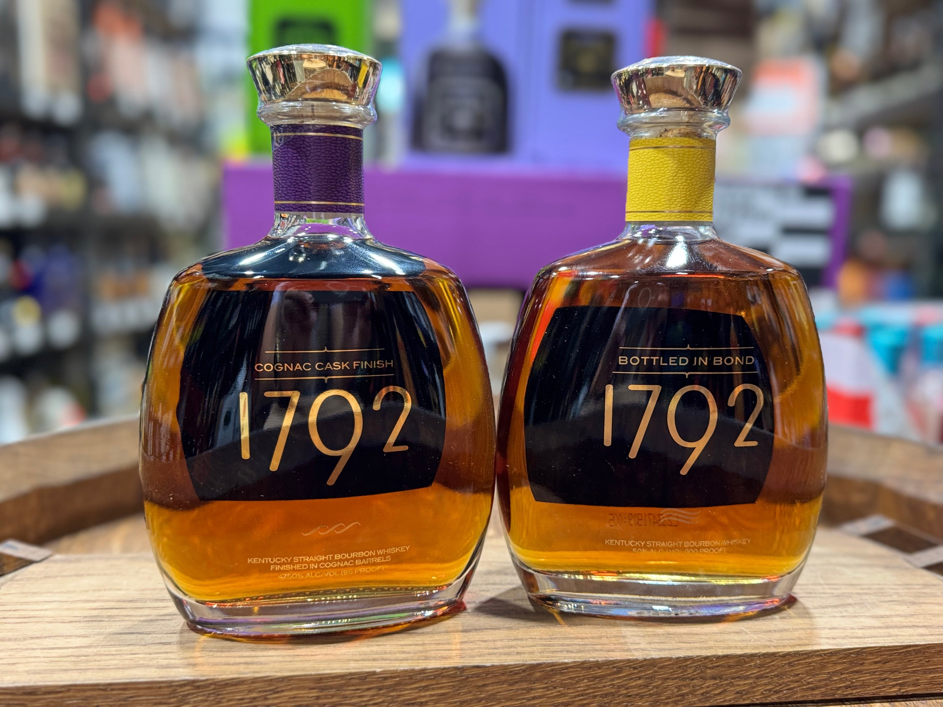 1792 Cognac Cask Finish & 1792 Bottled in Bond – 2 Bottle Bundle (2 × 750 mL)