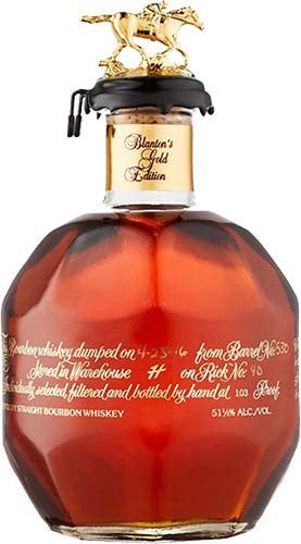 Blantons Gold Edition Kentucky Single Barrel Bourbon Whiskey