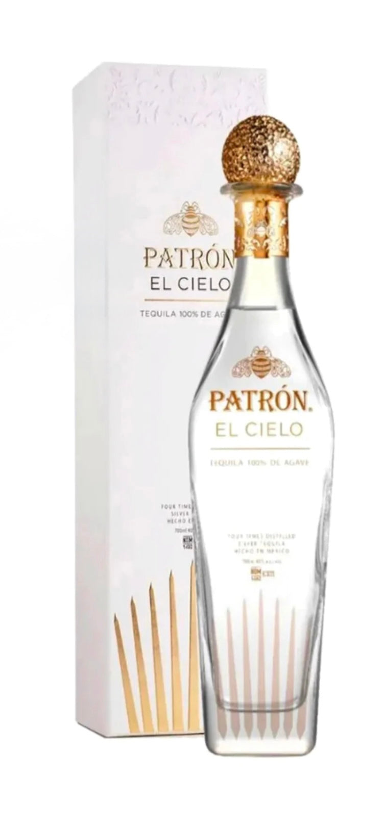 PATRON EL CIELO Luxury Silver Tequila.