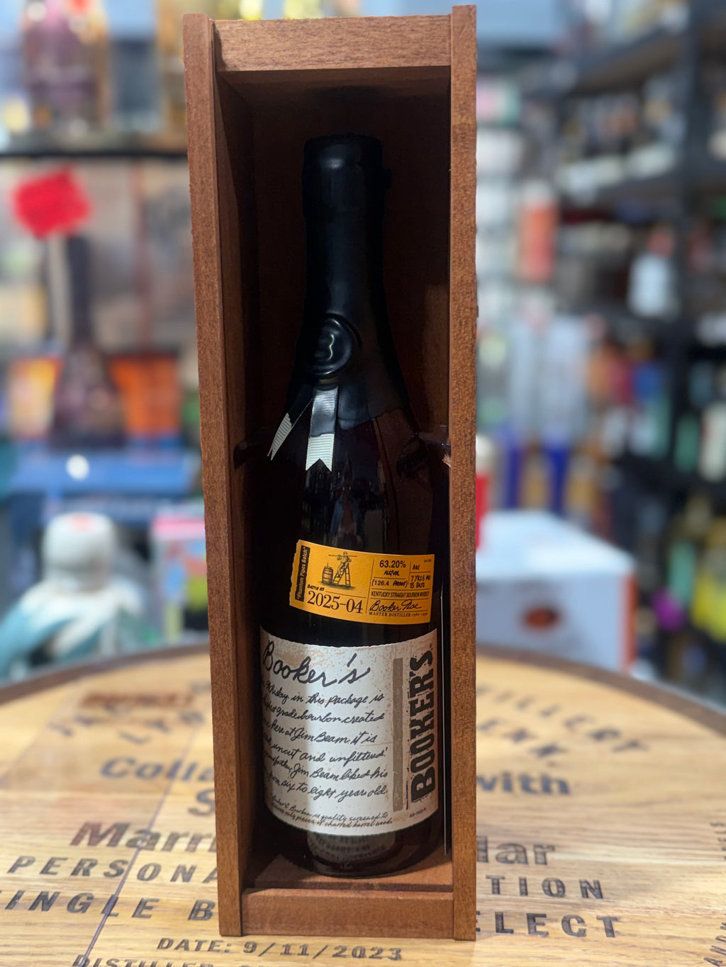 Booker’s 2025-04 Bourbon (750 ml)