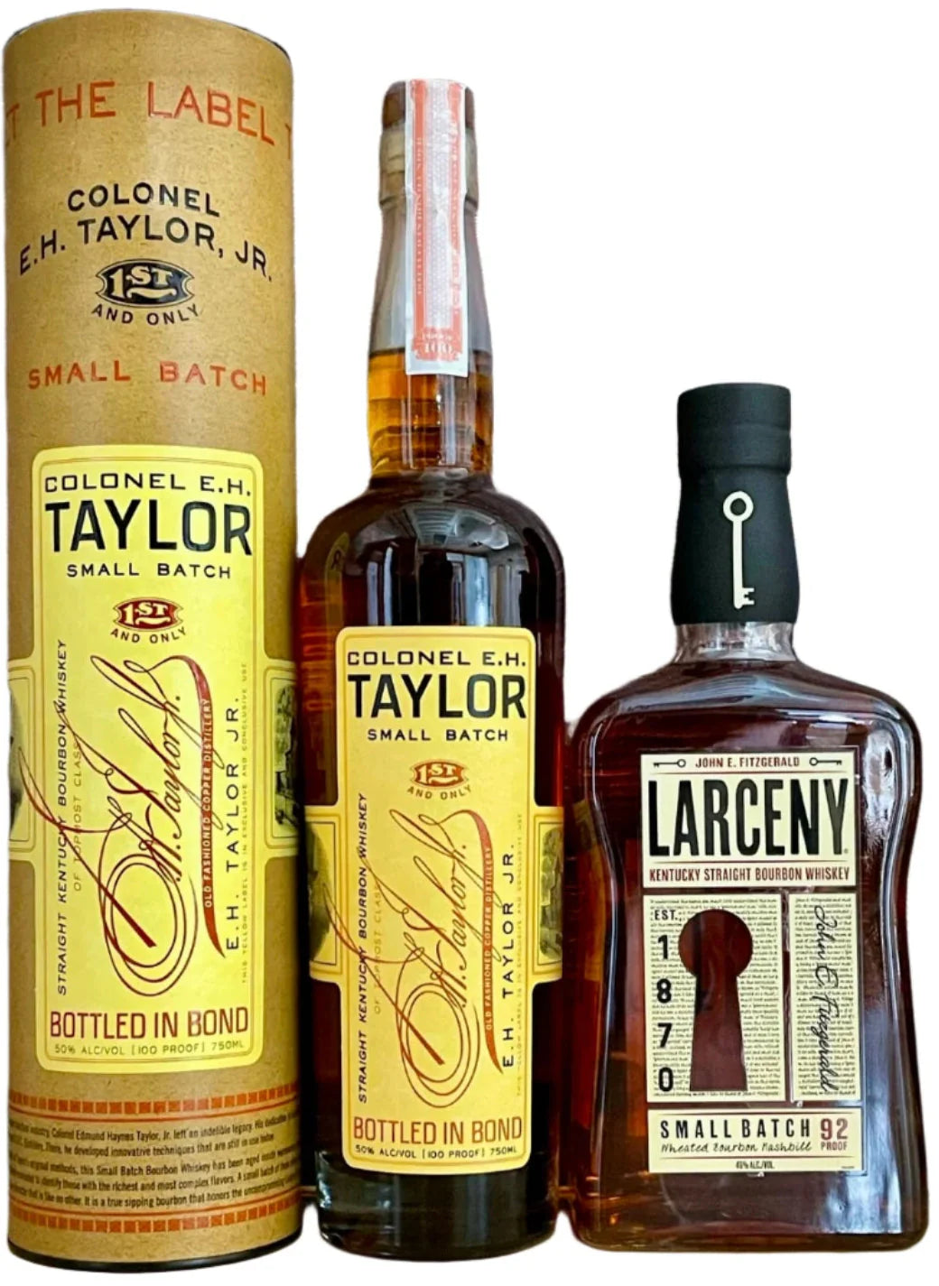 Kentucky Small Batch Bourbon Bundle – E.H. Taylor Small Batch & Larceny Small (2 x 750ml)