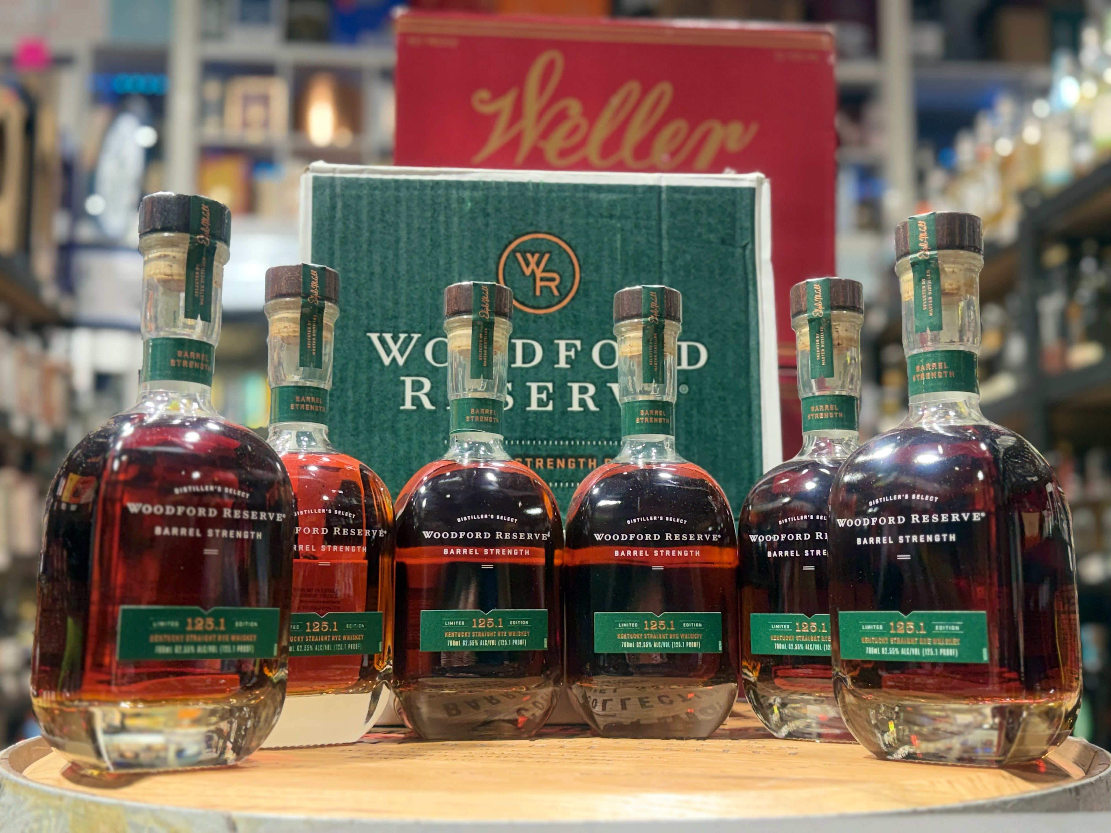 Woodford Reserve Barrel Strength Rye Limited Edition Bundle ( 6packs x 700ml )