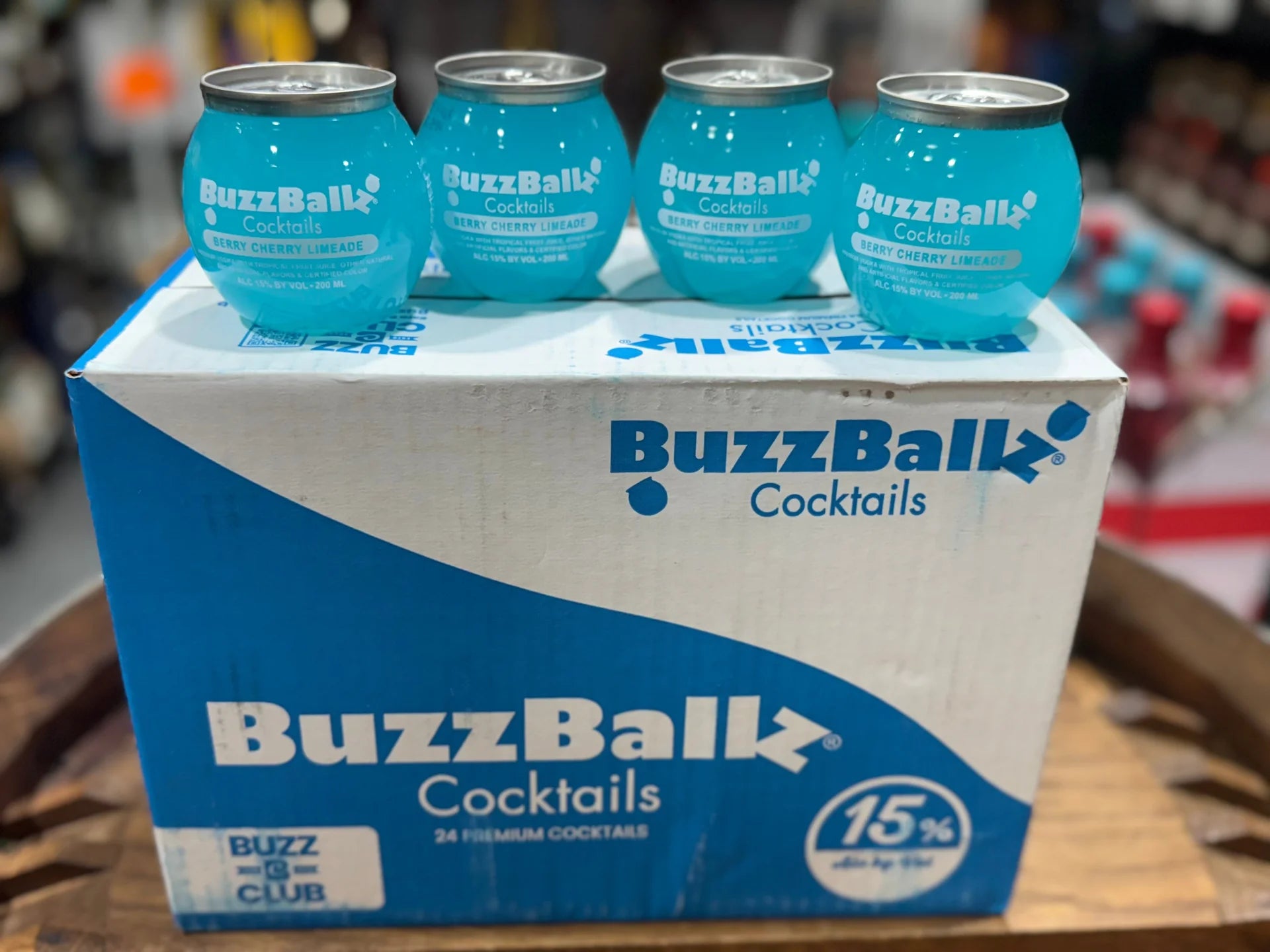 BuzzBallz Cocktails Berry Cherry Limeade Bundle (24 x 200 ml)