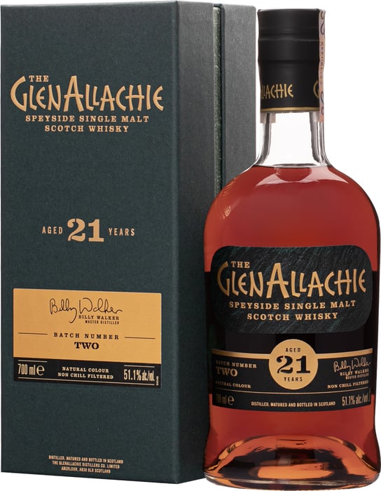 GlenAllachie 21-Year-Old Cask Strength Billy Walker