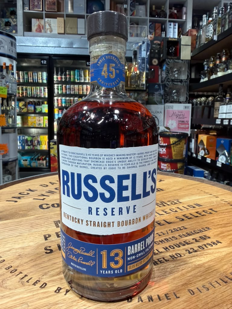 Russell’s Reserve 13 Year Old Bourbon 45th Anniversary 2026 Release 750ml