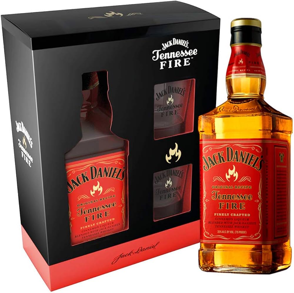 Jack Daniels Fire Whiskey Set