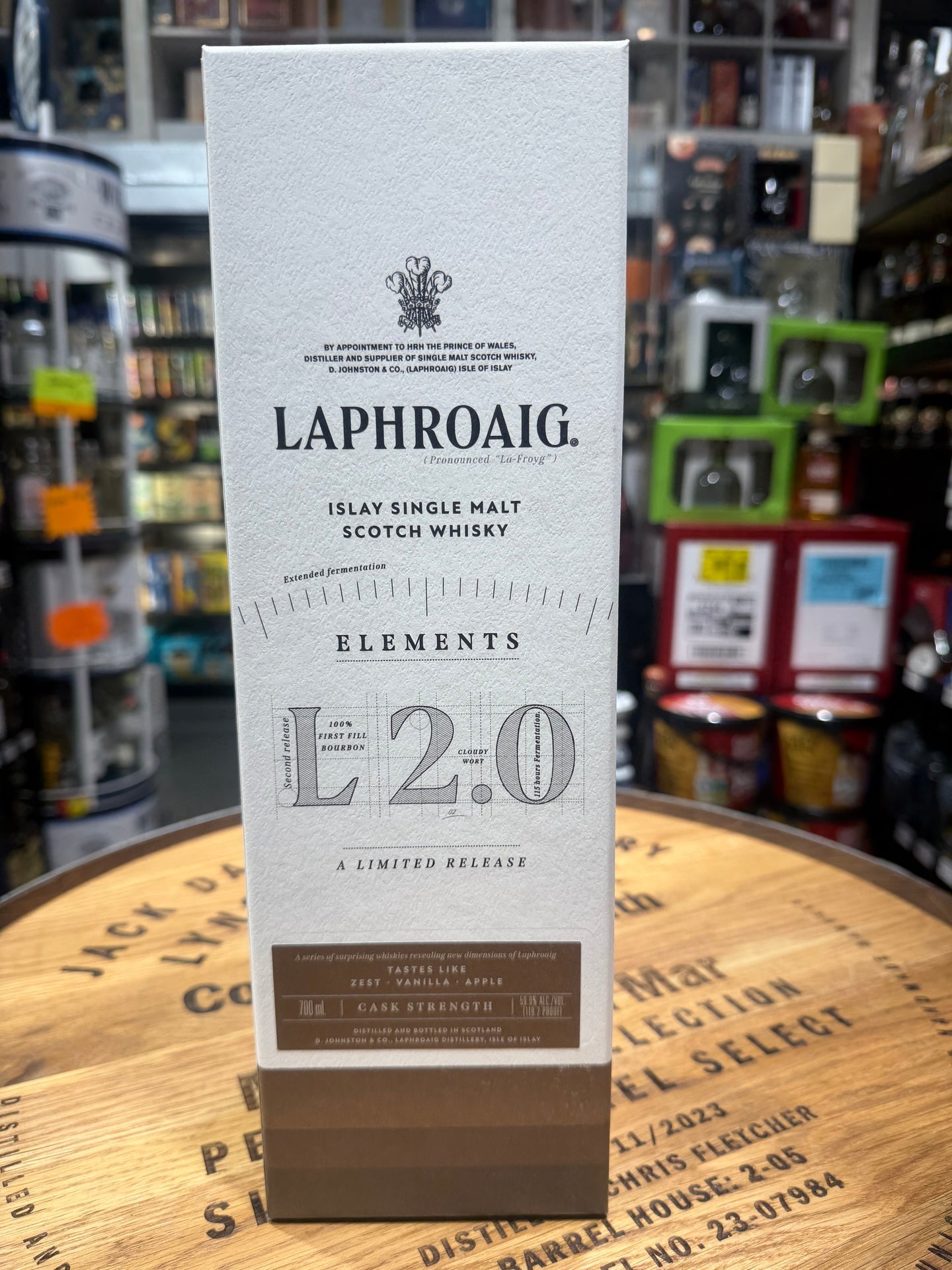 Laphroaig Element 2.0 Scotch Single Malt Limited Release.