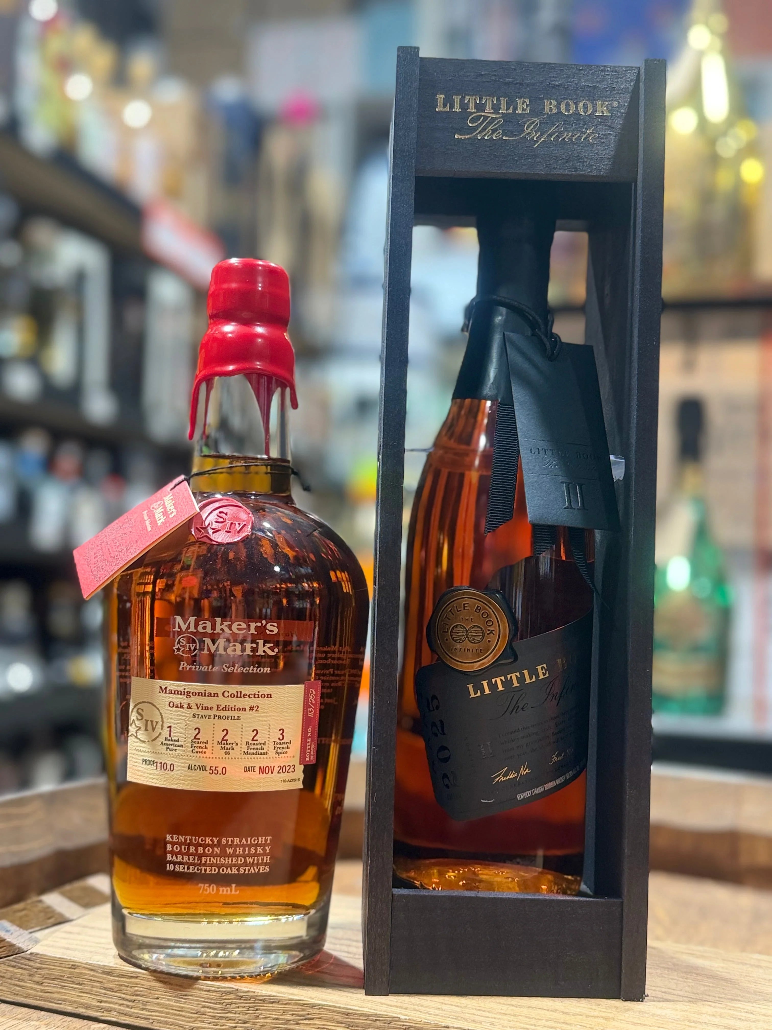 Little Book "The Infinite" Edition II (2025 Release) and Maker’s Mark Private Selection Bundle (2 x 750ml)