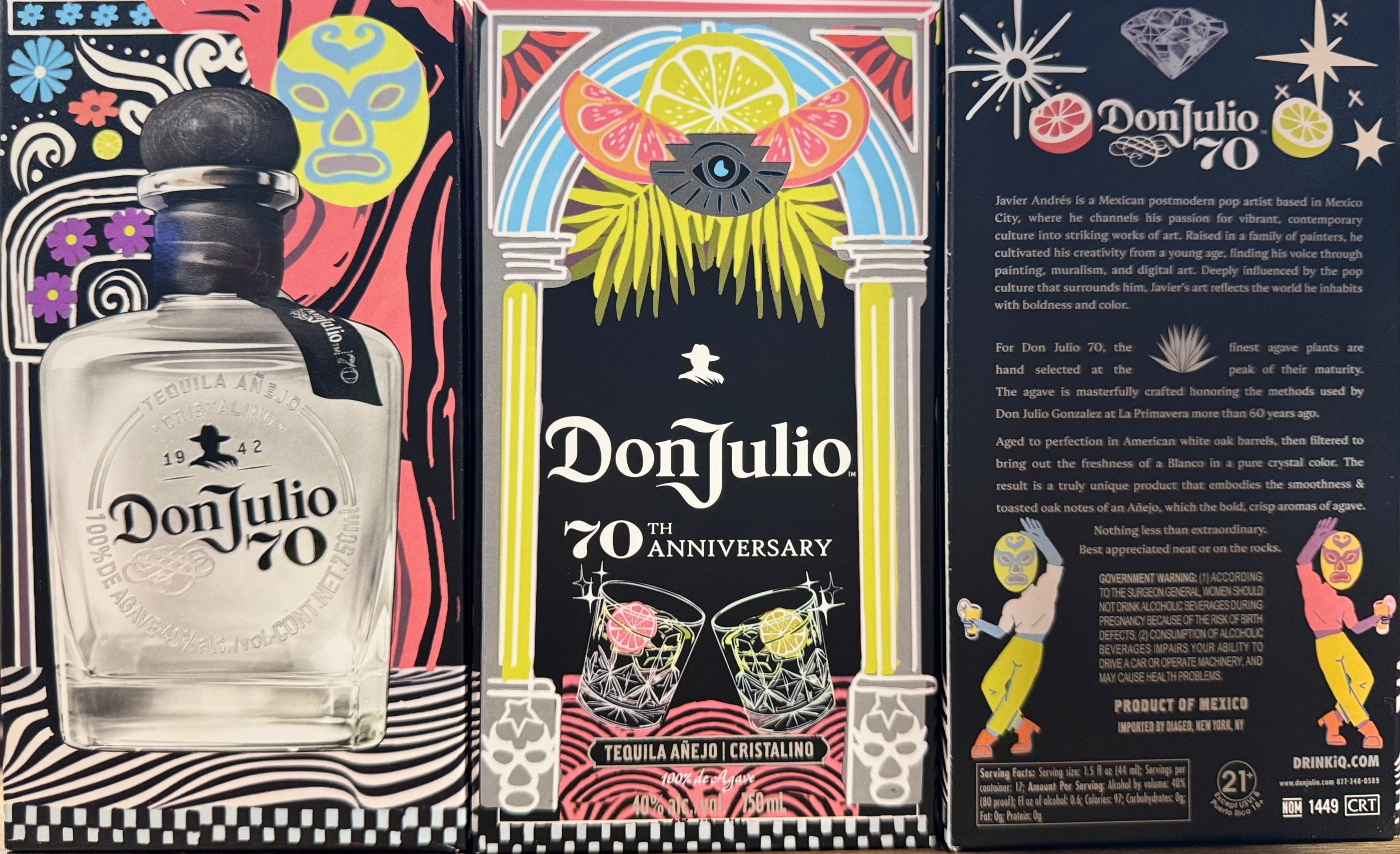 Don Julio 70th Anniversary Summer of Mexico – Limited Edition 2025 (3 Bottle Bundle)