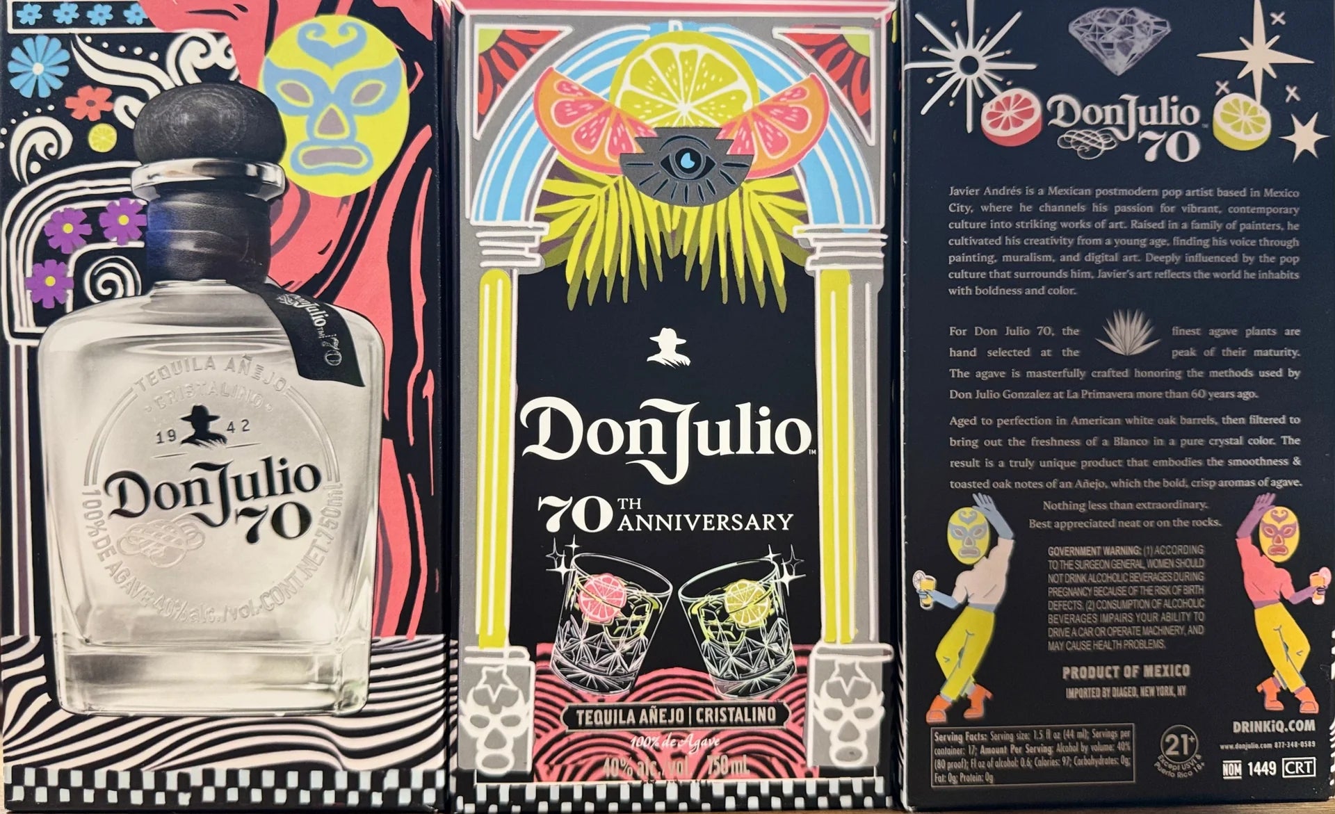 Don Julio 70th Anniversary Summer of Mexico – Limited Edition 2025 (3 x 750m)