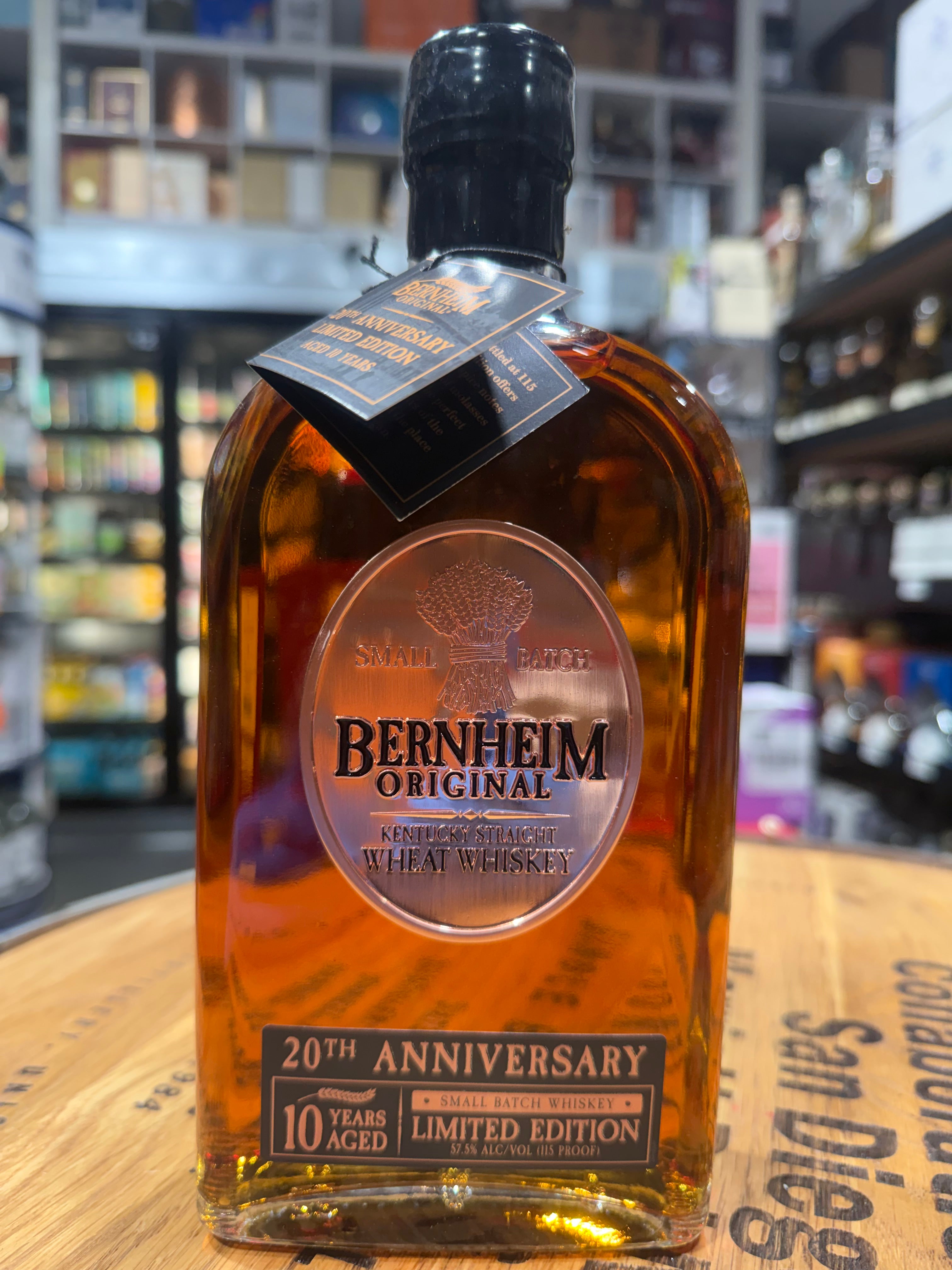 Bernheim Original 10 Year Old 20th Anniversary Limited Edition Wheat Whiskey (750ml)