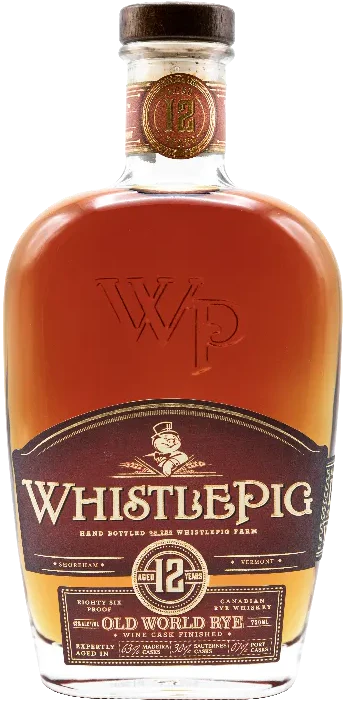 WhistlePig 12 Year Old Old World Rye Whiskey 750ml
