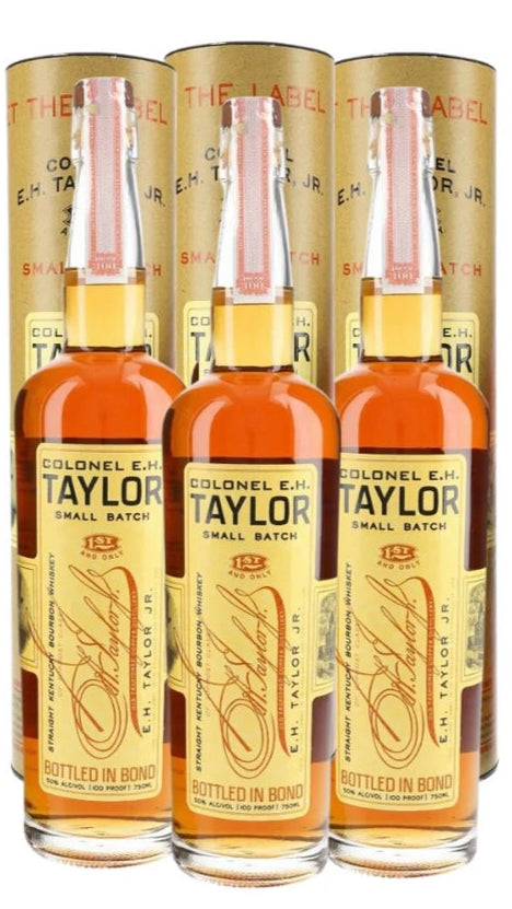 E.H. Taylor Small Batch Bourbon Bundle – 3 Bottle Pack (750ml Each)