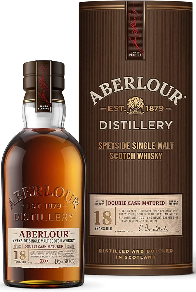 Aberlour Single Malt Scotch Whiskey 18 Year Old Double Cask Matured