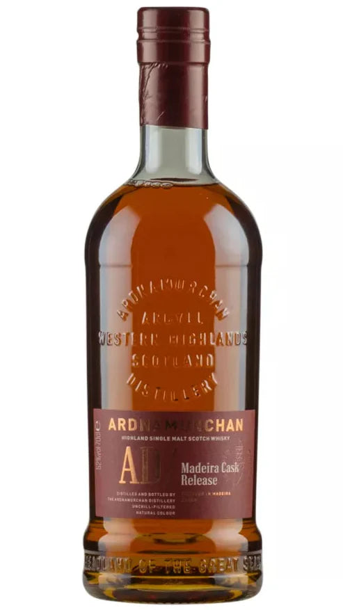 Ardnamurchan Madeira Cask Release – 52% ABV, 700 ml