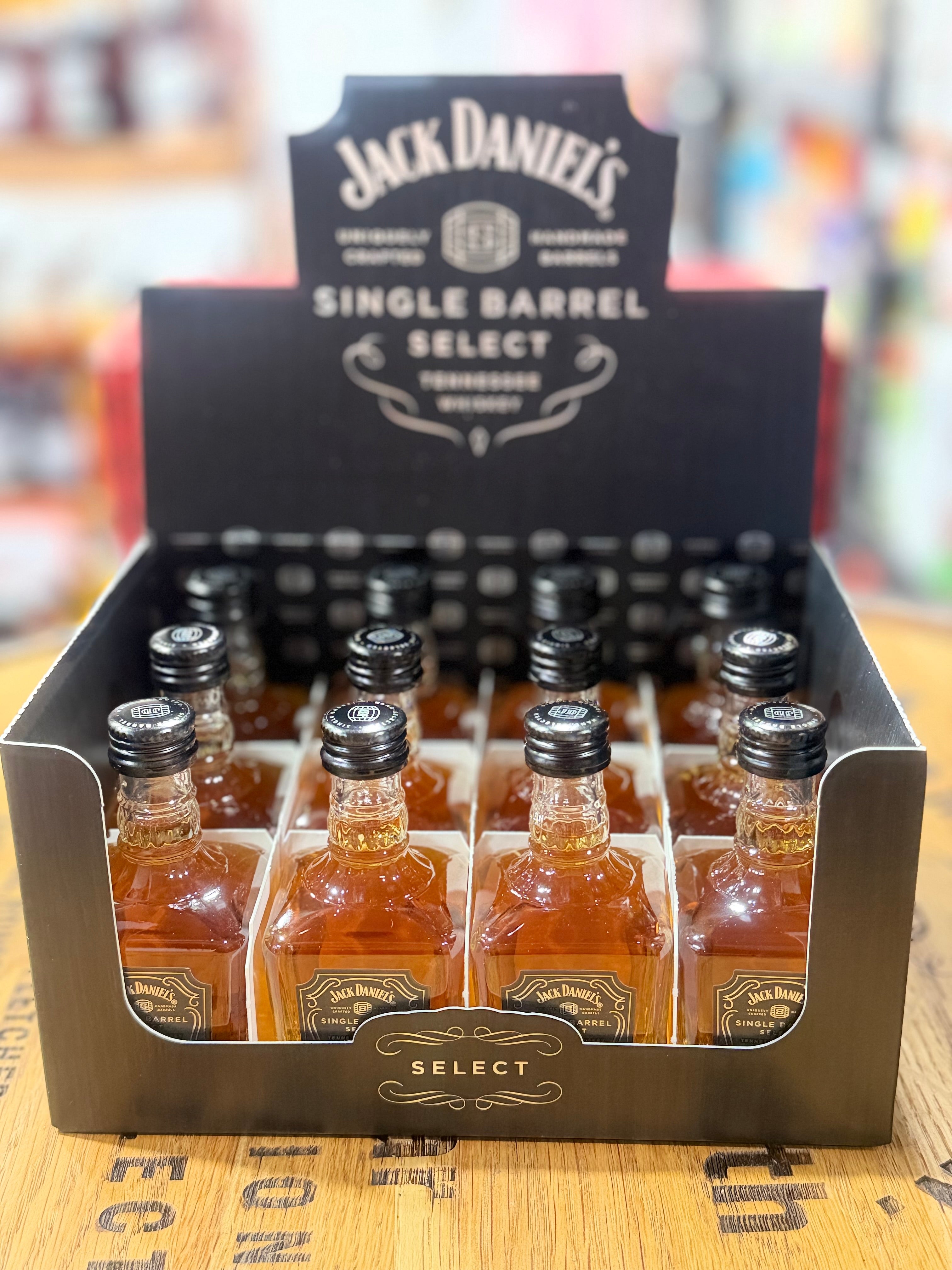 Jack Daniel's Single Barrel Select Tennessee Whiskey (12 x 50ml