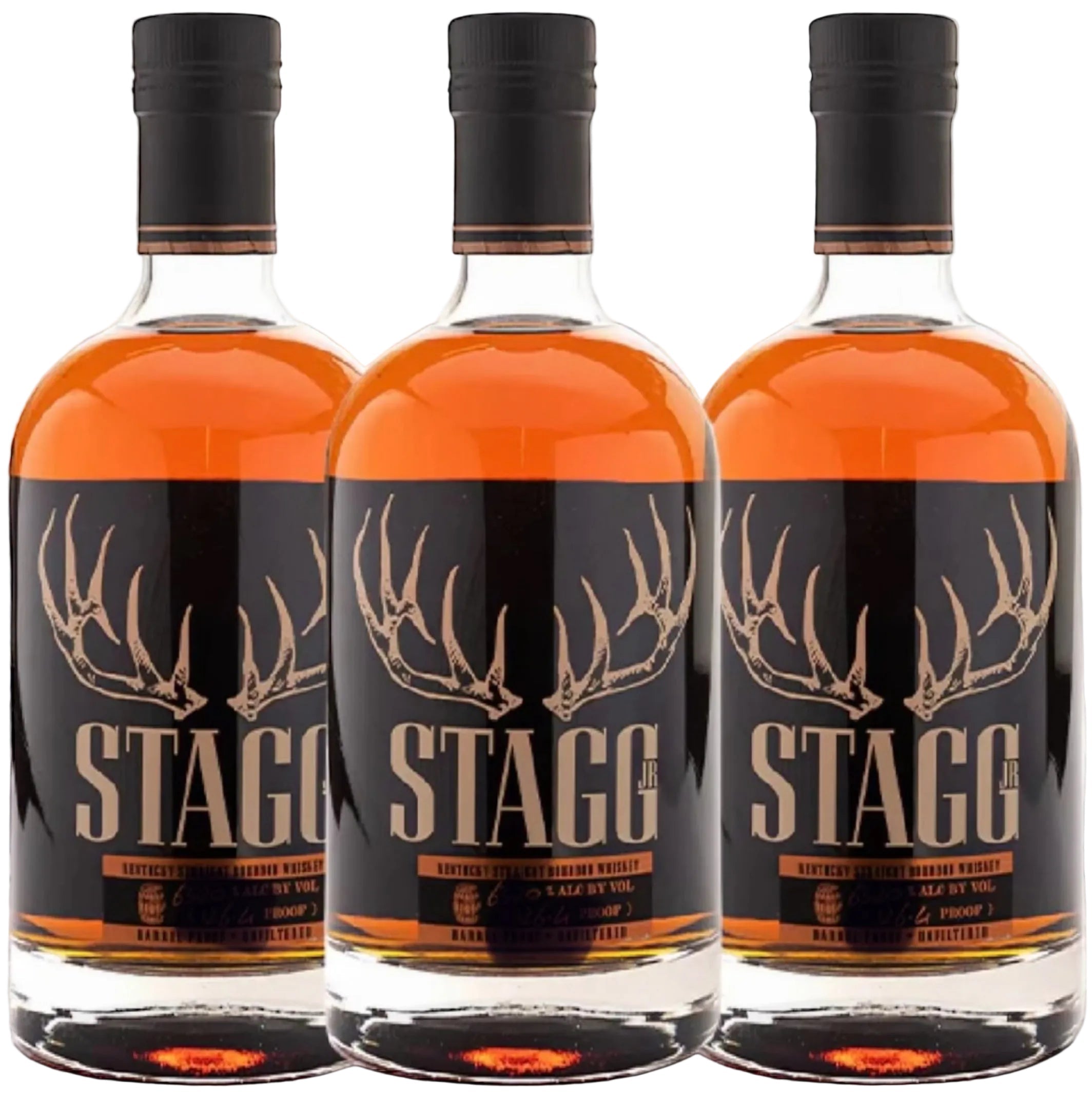 Stagg Bourbon 3-Pack Bundle (3 × 750 ml)