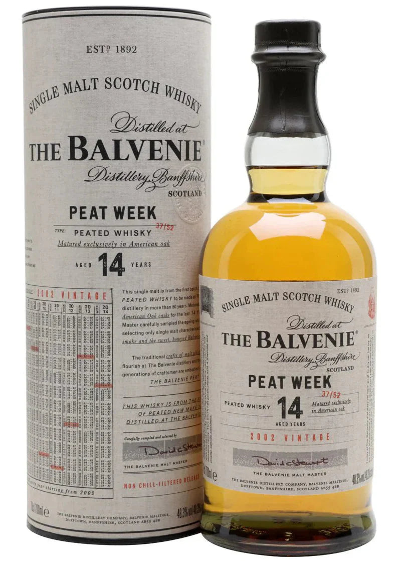 Balvenie 14 Year Peated Single Malt Scotch