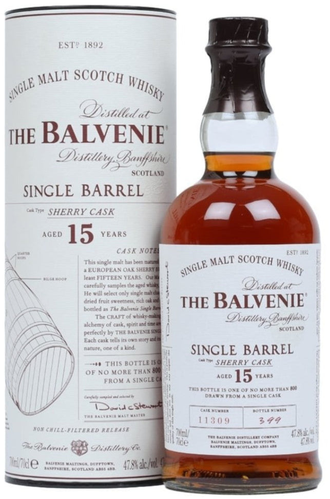 Balvenie 15 Year Sherry Cask Single Barrel Single Malt