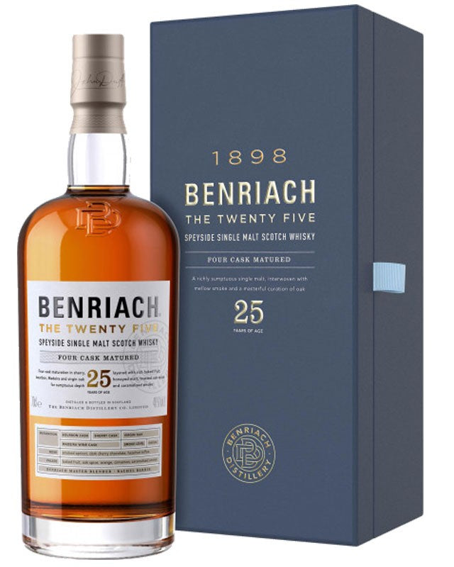 Benriach The Twenty Five Speyside Single Malt Scotch Whisky