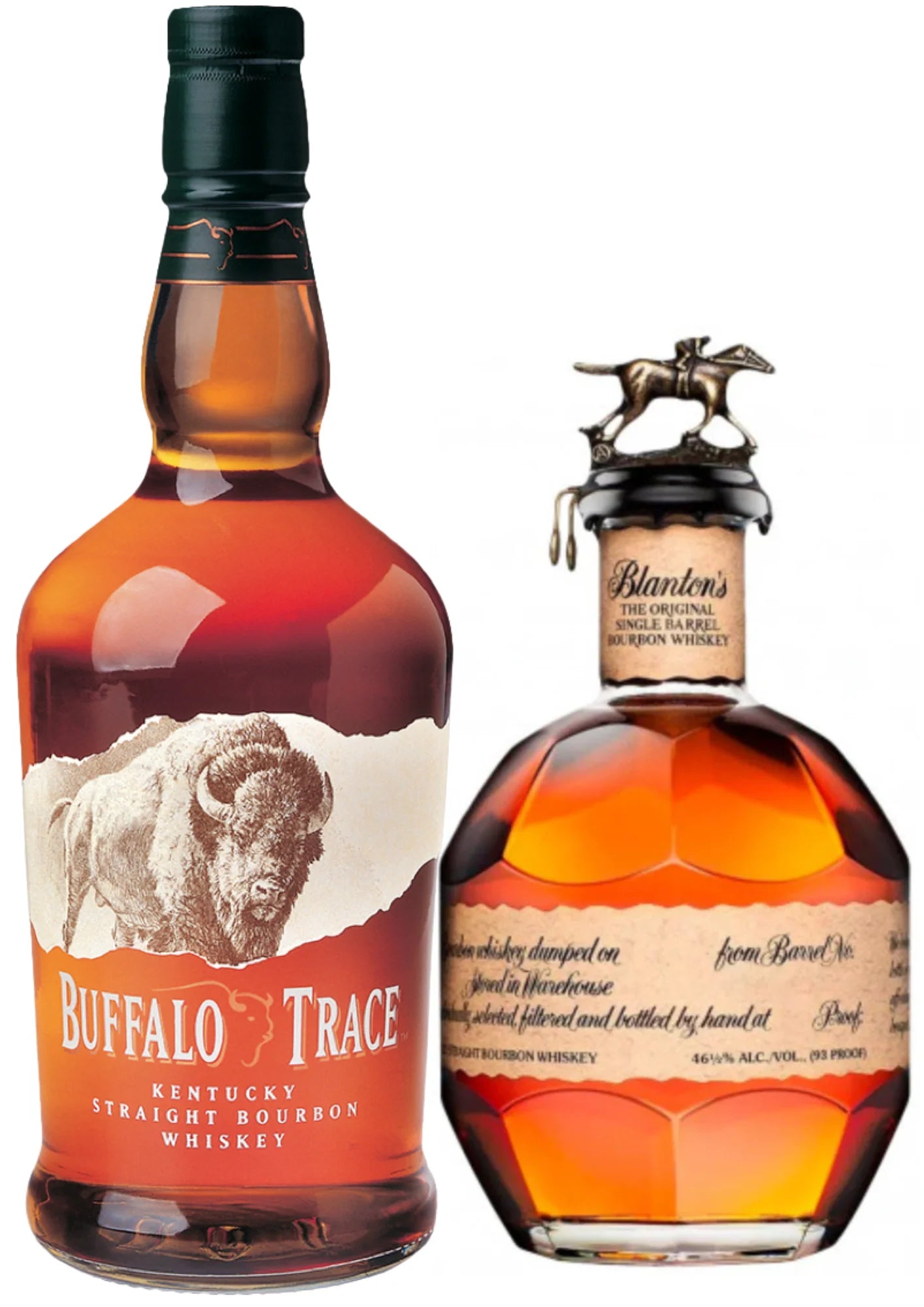 Blanton’s Original & Buffalo Trace Bundle (2 x 750ml)