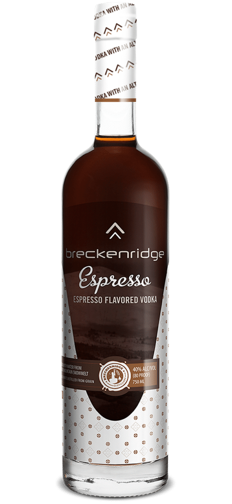 Breckenridge Espresso Flavored Vodka Colorado