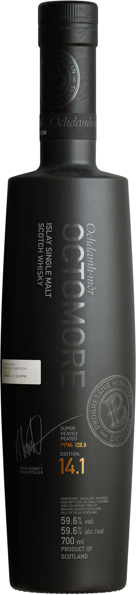 Bruichladdich Octomore Edition 14.1 Super Heavily Peated Single Malt Scotch Whisky