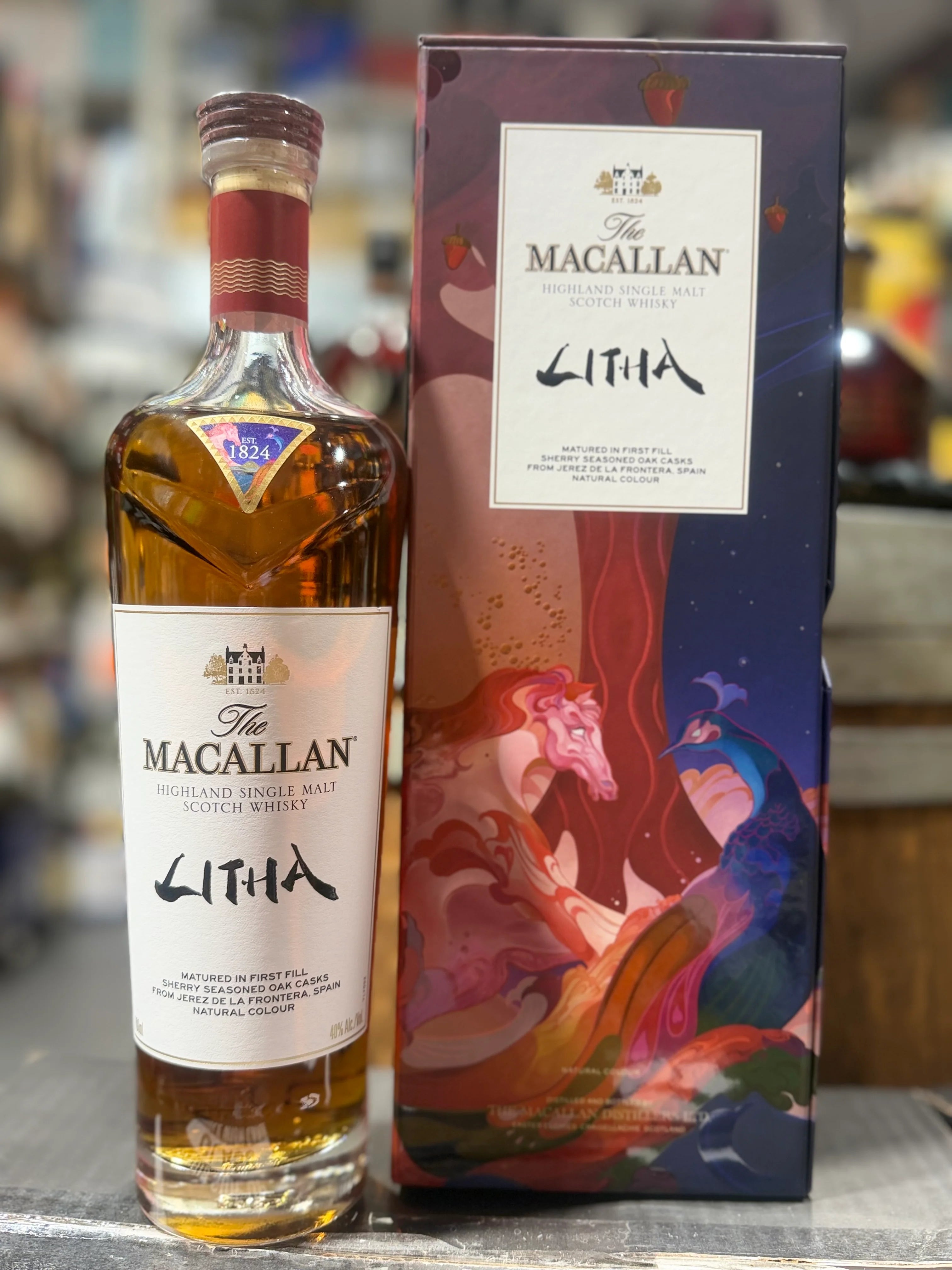 The Macallan Lìthá Single Malt Scotch Whisky 2026 Release – 4-Pack Bundle (4 × 700 ml)