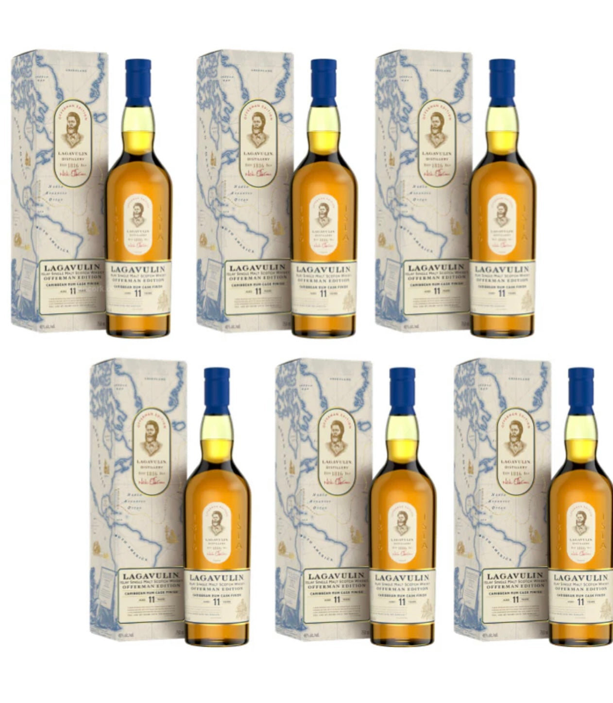 Lagavulin Offerman 2024 Edition 11 Year-Old Caribbean Rum Cask (6 x 750ml)