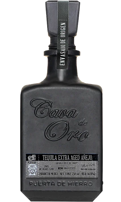 Cava De Oro Extra Anejo Black Limited Edition Tequila