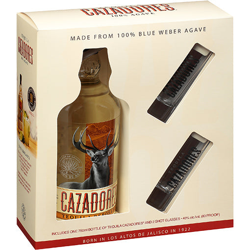 Cazadores Reposado Tequila With Gift Set