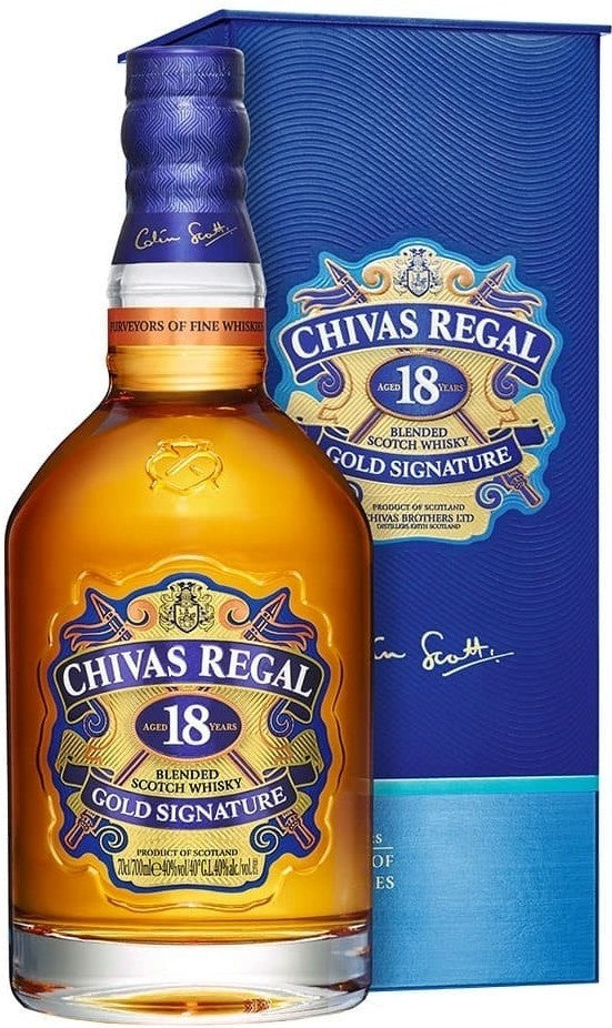 Chivas Regal 18 Year Old Blended Scotch Whiskey