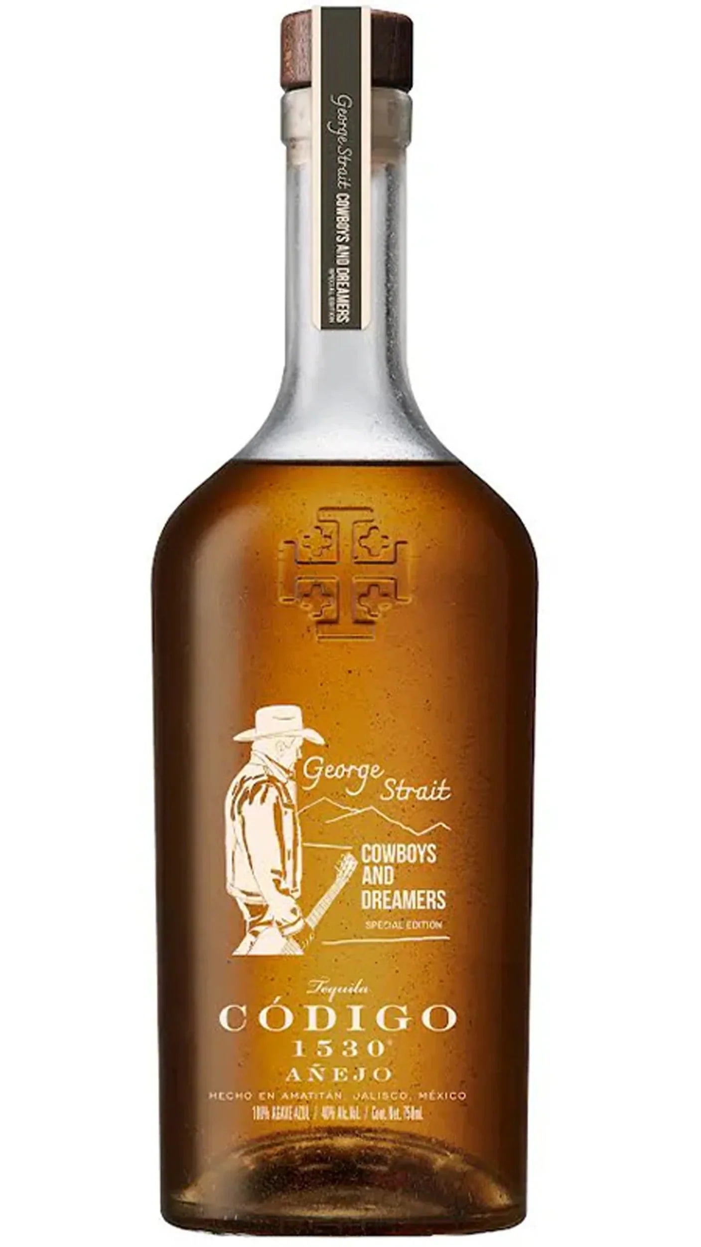 Codigo George Strait Honky Tonk Time Machine 1530 Anejo Tequila