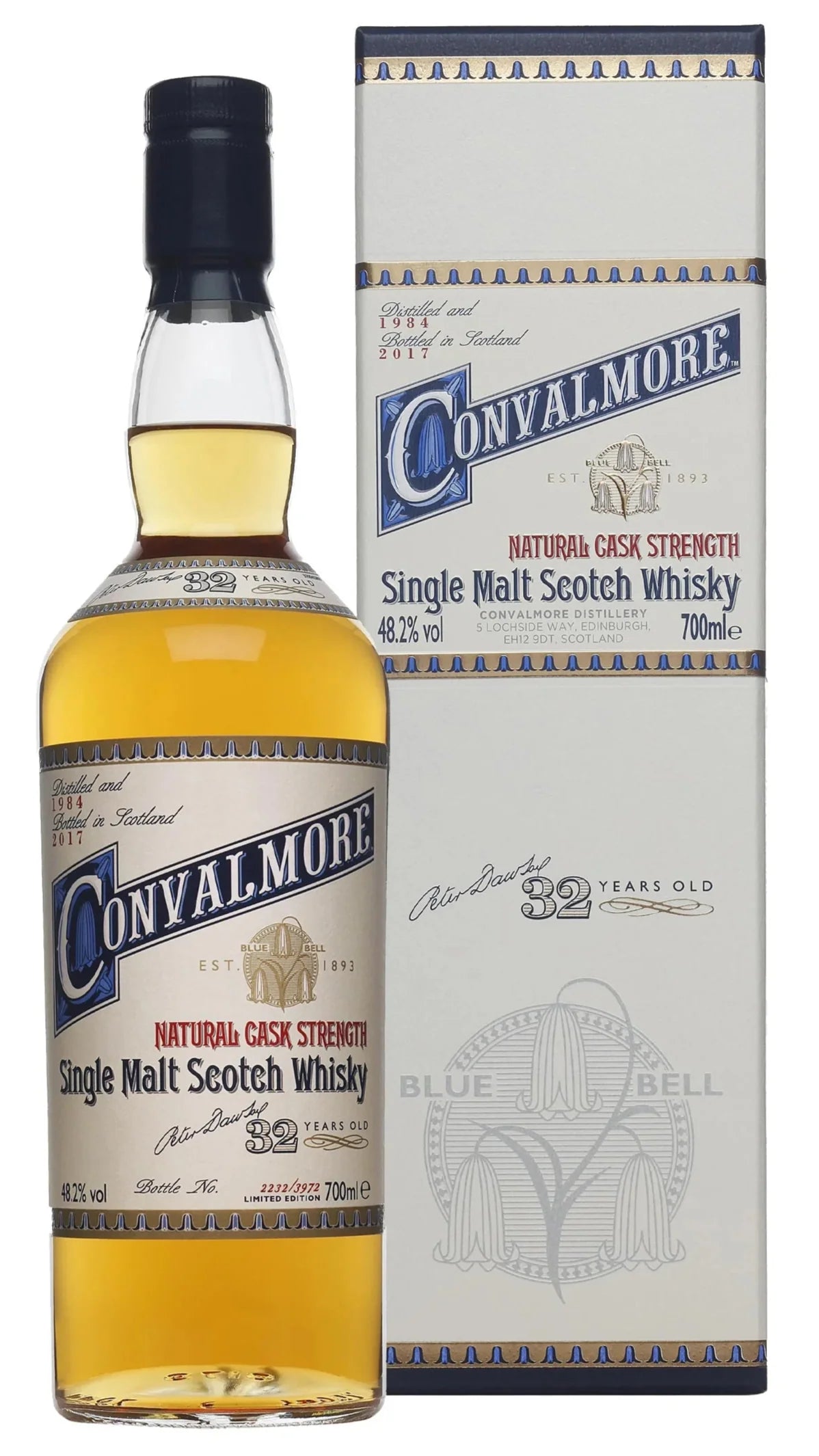 Convalmore Natural Cask Strength 32 Year Old Single Malt Scotch Whisky