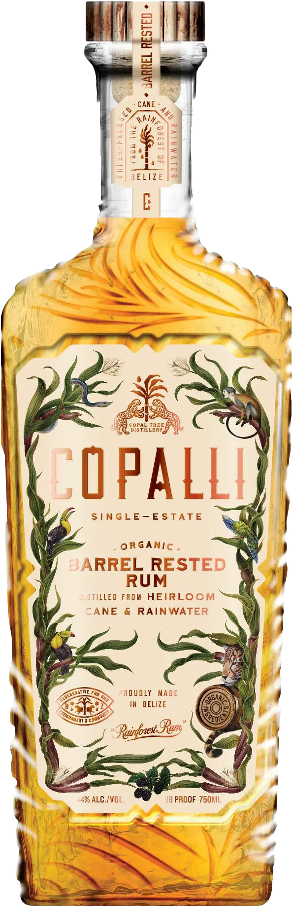 Copalli Barrel Rested Belize Rum