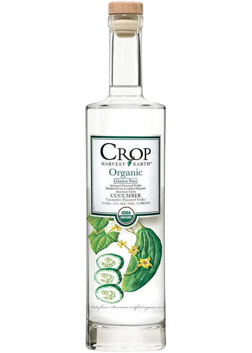 Crop Harvest Earth Organic Cucumber Vodka