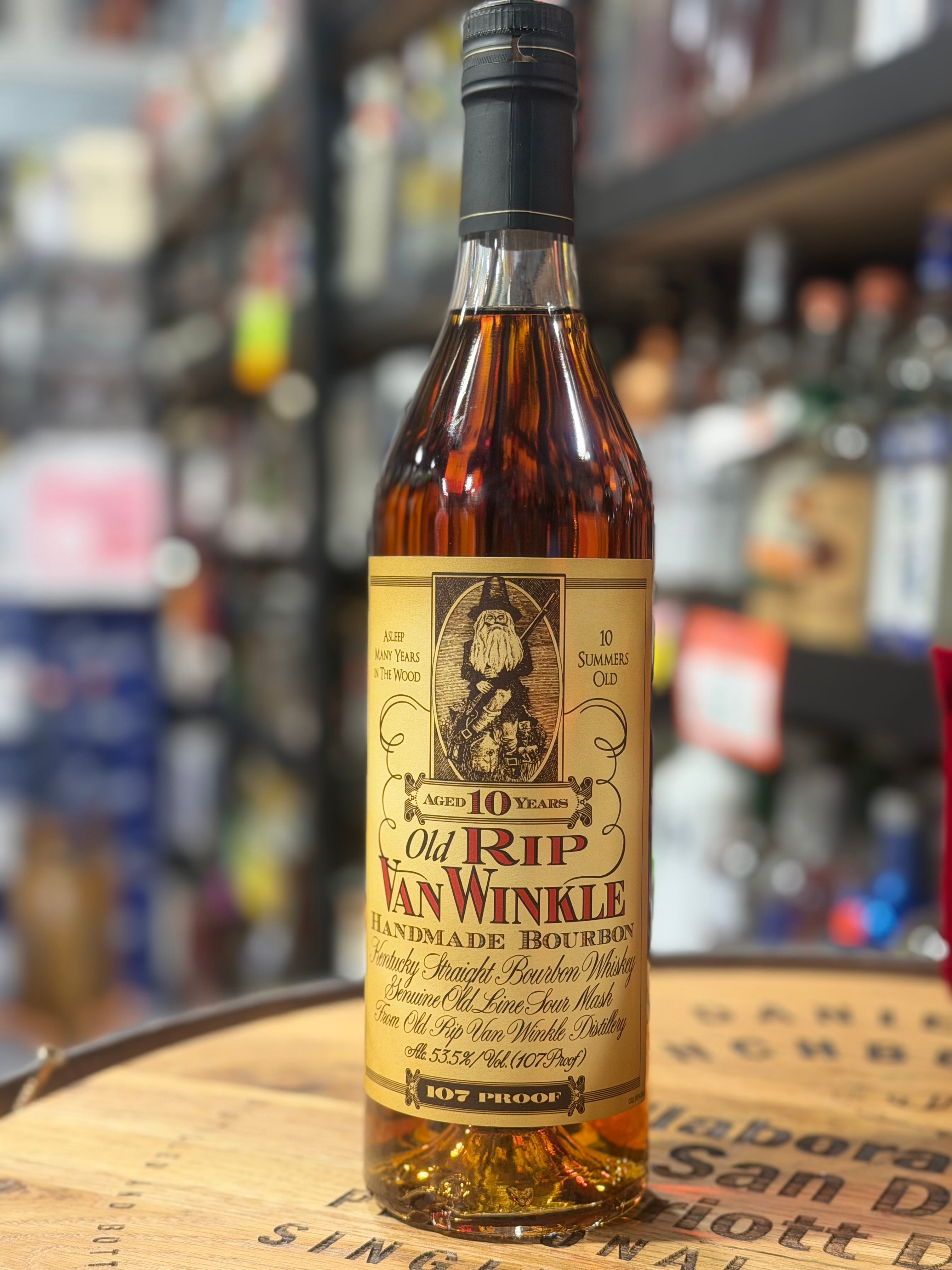 Old Rip Van Winkle 10 Year Kentucky Straight Bourbon Whiskey 750ml