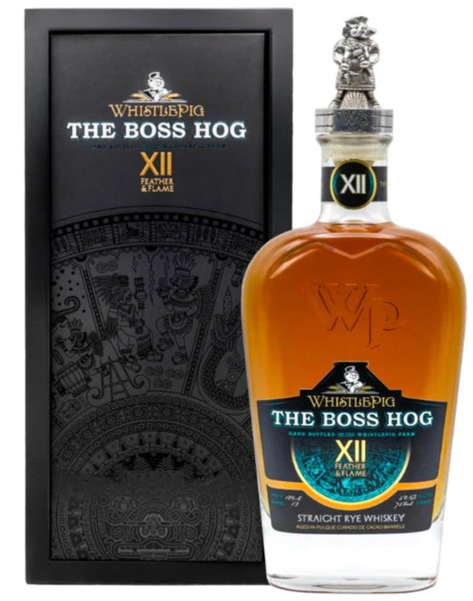 WhistlePig The Boss Hog Feather & Flame XII Rye Whiskey