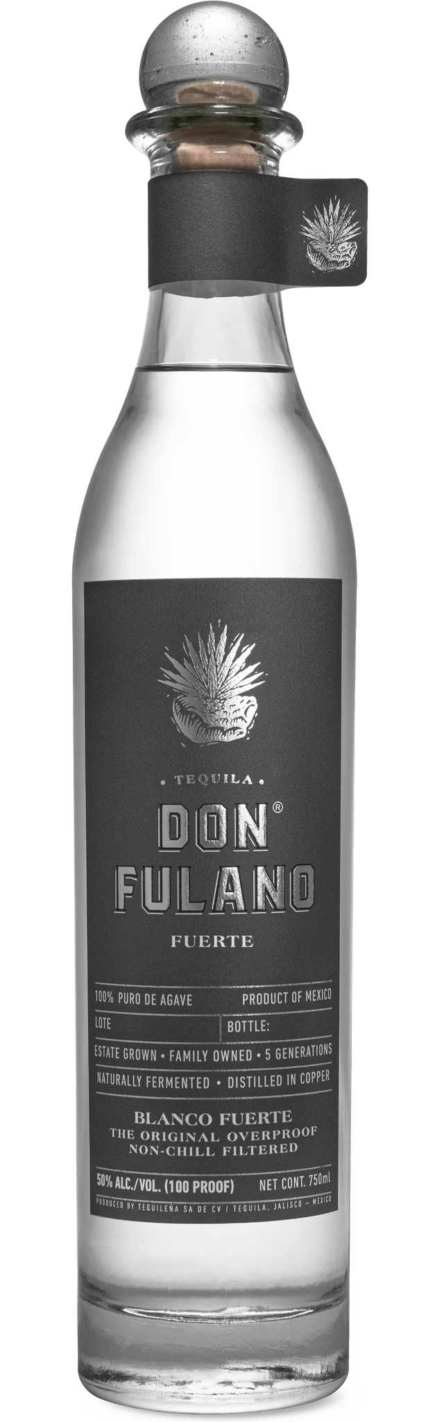 Don Fulano Blanco Fuerte Tequila 750ml